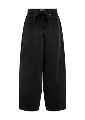 Moji Elsa mw super barrel jeans Black Denim Object 